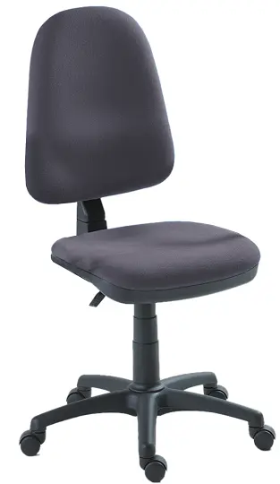 1080/MEK židle kancelářská, koženka SK 1 - koženka stříbrná